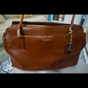 ♥️ Like-New Gorgeous Brown Coach Handbag